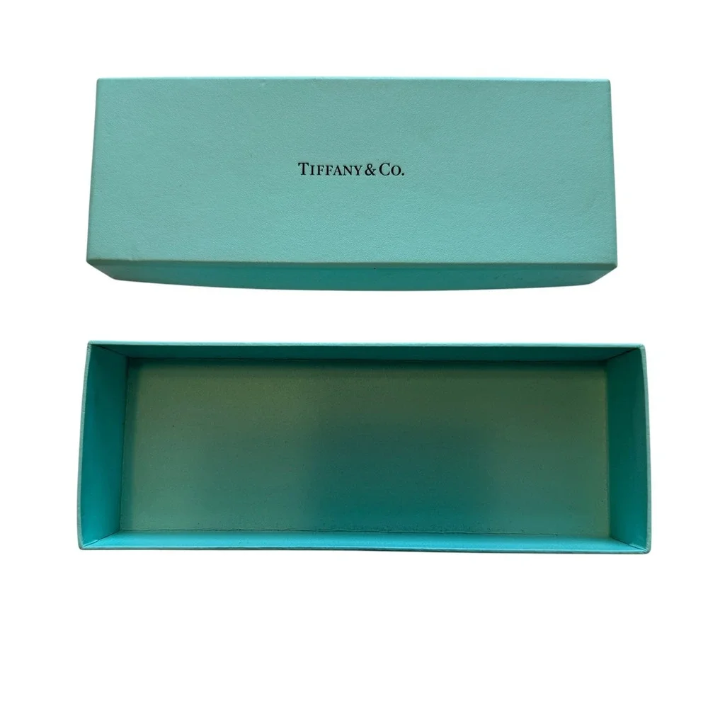 Authentic TIFFANY & CO Watch Presentation Box Set (2pc) Blue Box and Velvet Case